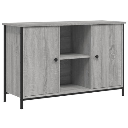 vidaXL TV Cabinet Grey Sonoma 100x35x65 cm Engineered Wood