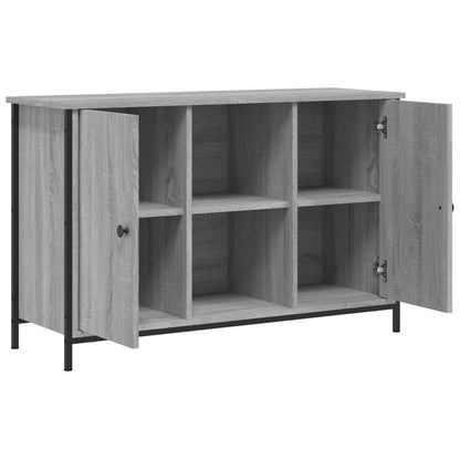 vidaXL TV Cabinet Grey Sonoma 100x35x65 cm Engineered Wood