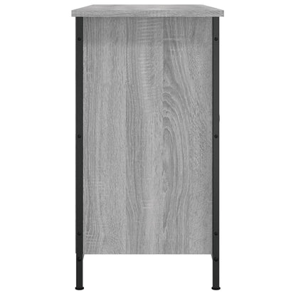 vidaXL TV Cabinet Grey Sonoma 100x35x65 cm Engineered Wood