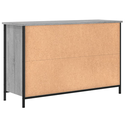 vidaXL TV Cabinet Grey Sonoma 100x35x65 cm Engineered Wood