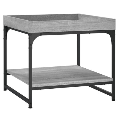 vidaXL Coffee Table Grey Sonoma 49.5x49.5x45 cm Engineered Wood