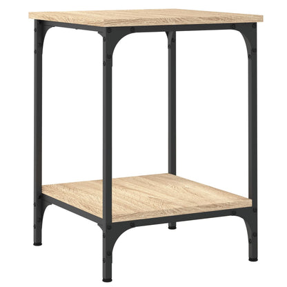 vidaXL Coffee Table Sonoma Oak 40x40x55 cm Engineered Wood