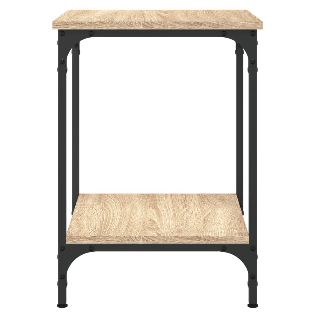vidaXL Coffee Table Sonoma Oak 40x40x55 cm Engineered Wood