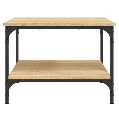 vidaXL Coffee Table Sonoma Oak 55x55x40 cm Engineered Wood