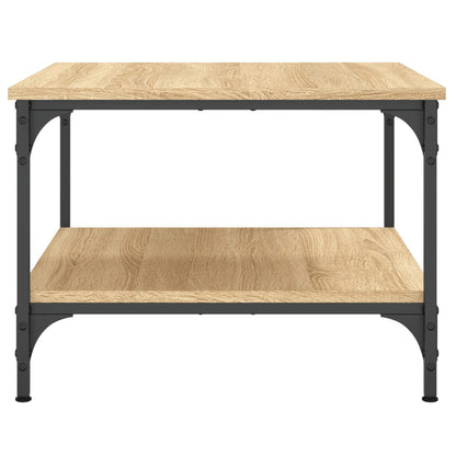 vidaXL Coffee Table Sonoma Oak 55x55x40 cm Engineered Wood