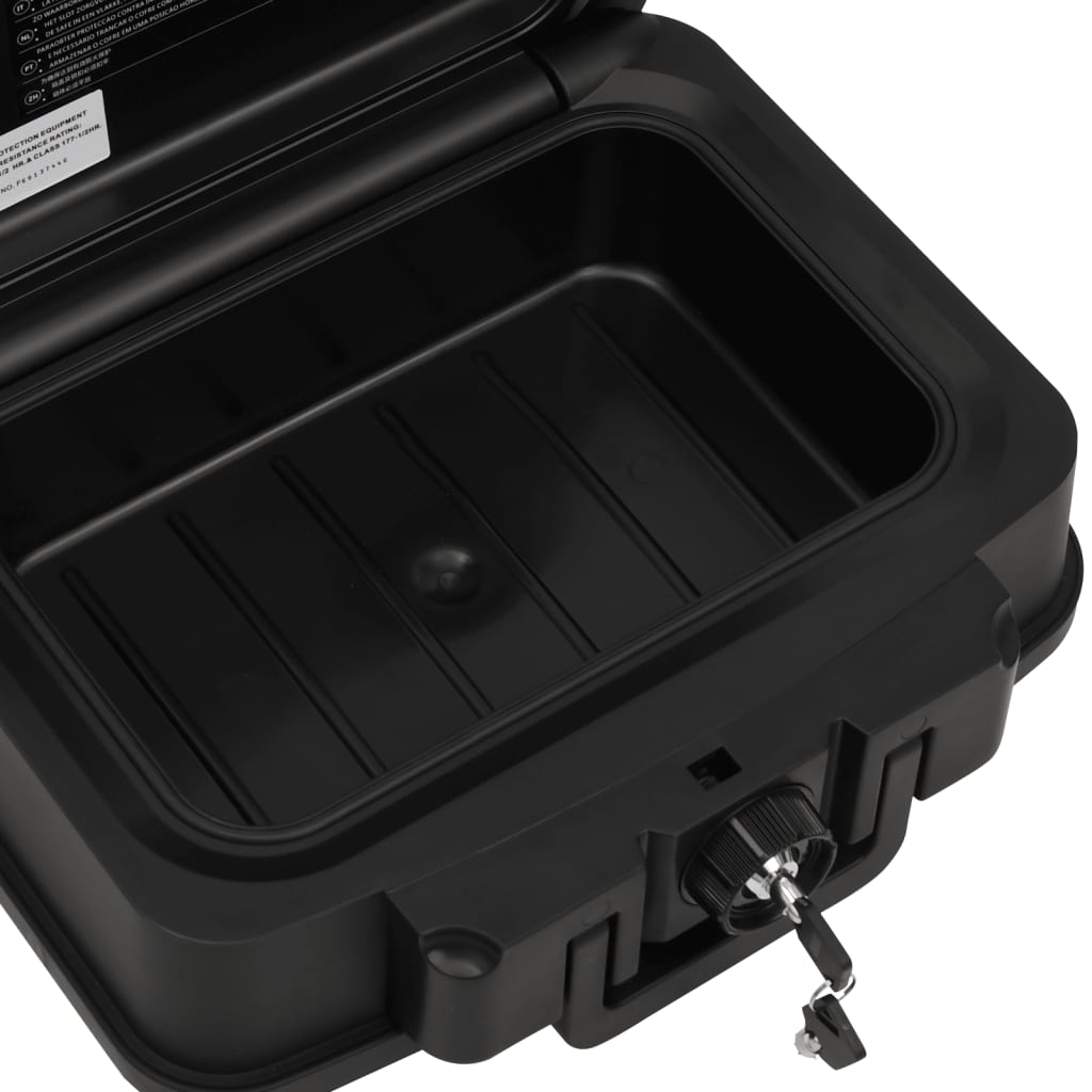 vidaXL Safe Box Black 38x32,5x16,5 cm