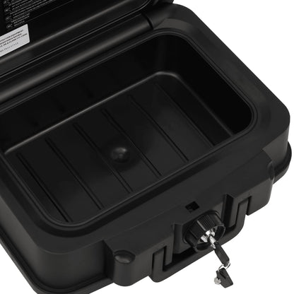 vidaXL Safe Box Black 38x32,5x16,5 cm