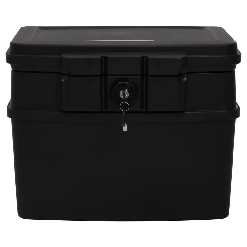 vidaXL Safe Box Black 44x37x34 cm