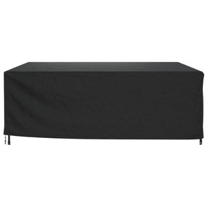 vidaXL Garden Furniture Cover Black 260x260x90 cm Waterproof 420D