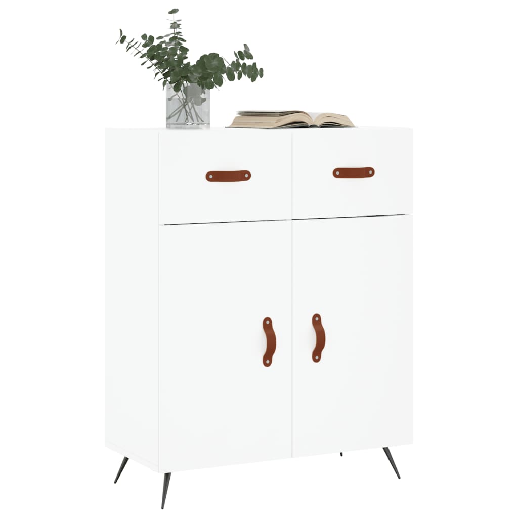vidaXL Sideboard White 69.5x34x90 cm Engineered Wood