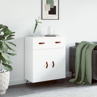 vidaXL Sideboard White 69.5x34x90 cm Engineered Wood
