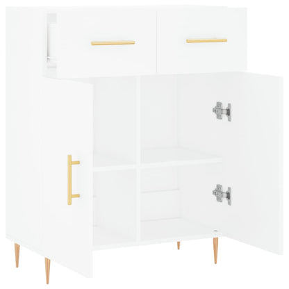 vidaXL Sideboard White 69.5x34x90 cm Engineered Wood