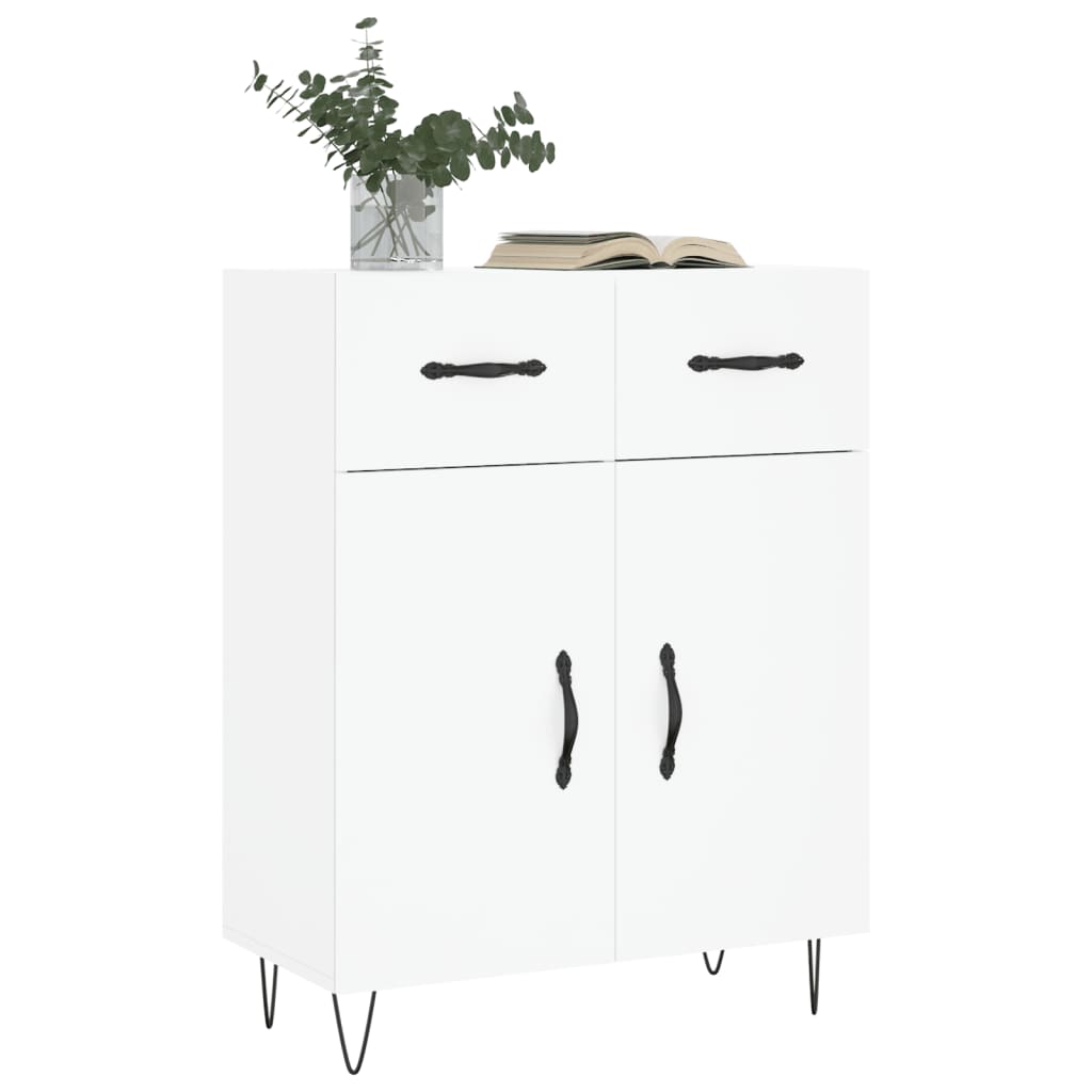 vidaXL Sideboard White 69.5x34x90 cm Engineered Wood