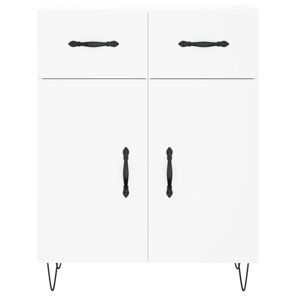 vidaXL Sideboard White 69.5x34x90 cm Engineered Wood