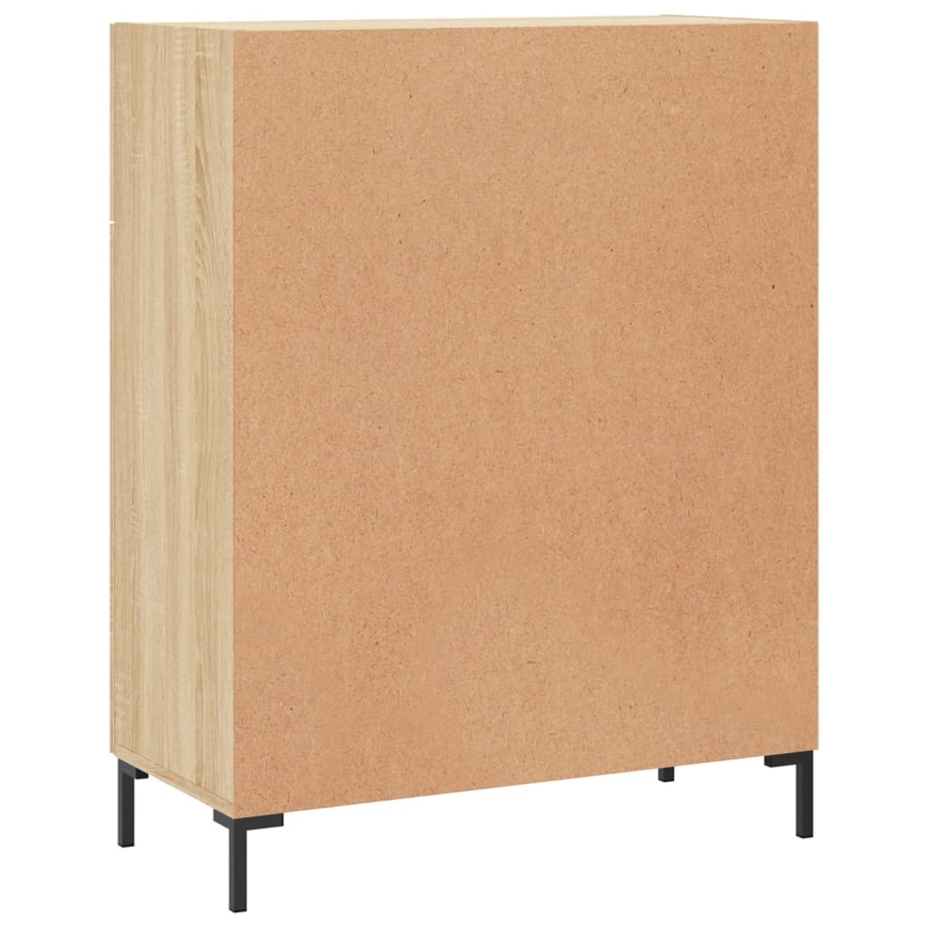 vidaXL Sideboard Sonoma Oak 69,5x34x90 cm Engineered Wood