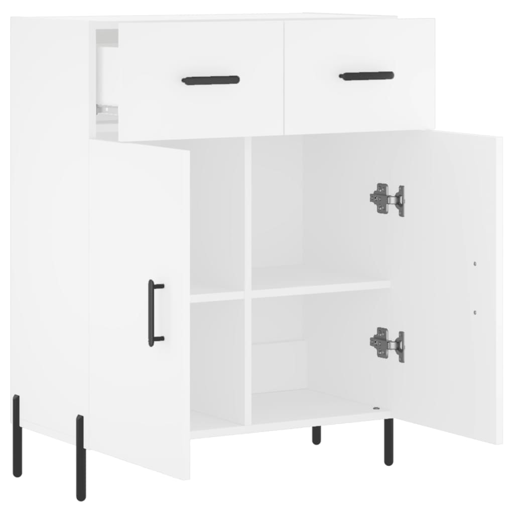 vidaXL Sideboard White 69.5x34x90 cm Engineered Wood