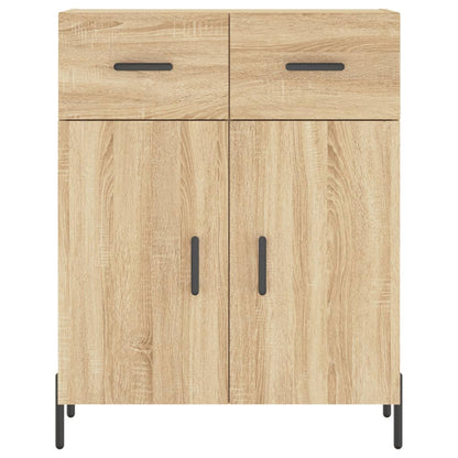 vidaXL Sideboard Sonoma Oak 69.5x34x90 cm Engineered Wood