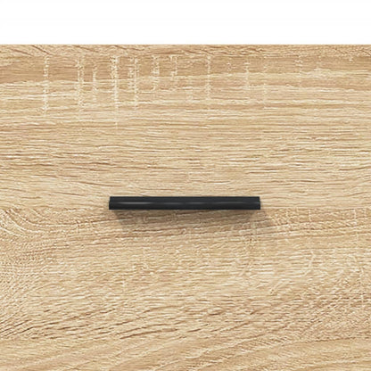 vidaXL Sideboard Sonoma Oak 69,5x34x90 cm Engineered Wood