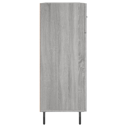 vidaXL Sideboard Grey Sonoma 69,5x34x90 cm Engineered Wood