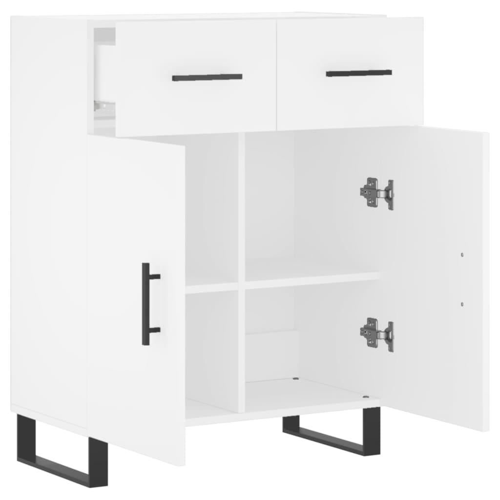 vidaXL Sideboard White 69.5x34x90 cm Engineered Wood