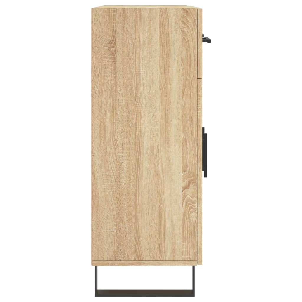 vidaXL Sideboard Sonoma Oak 69,5x34x90 cm Engineered Wood