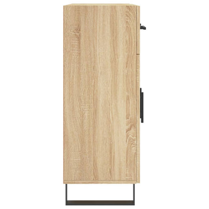 vidaXL Sideboard Sonoma Oak 69,5x34x90 cm Engineered Wood