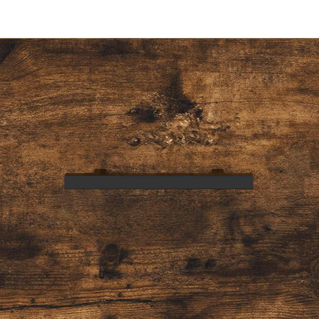 vidaXL Sideboard Smoked Oak 69,5x34x90 cm Engineered Wood