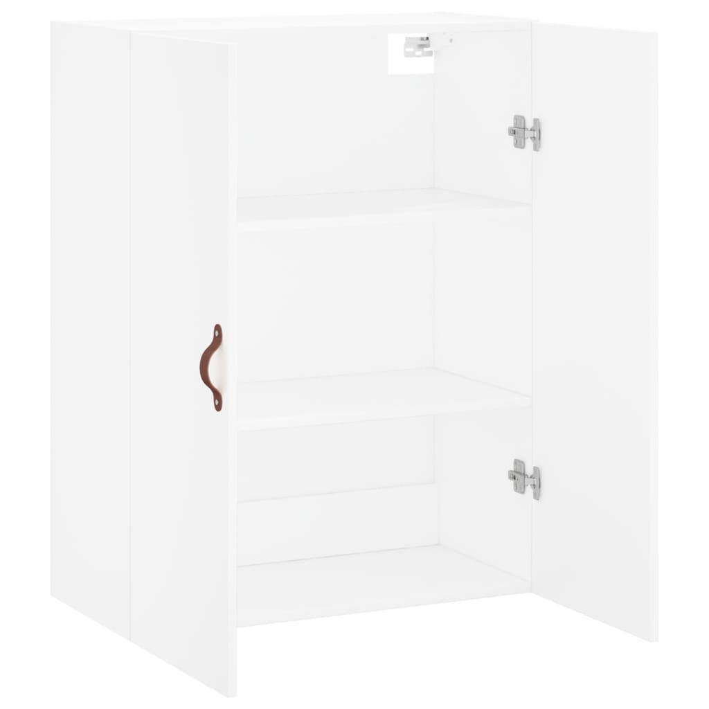 vidaXL Wall Mounted Cabinet White 69,5x34x90 cm