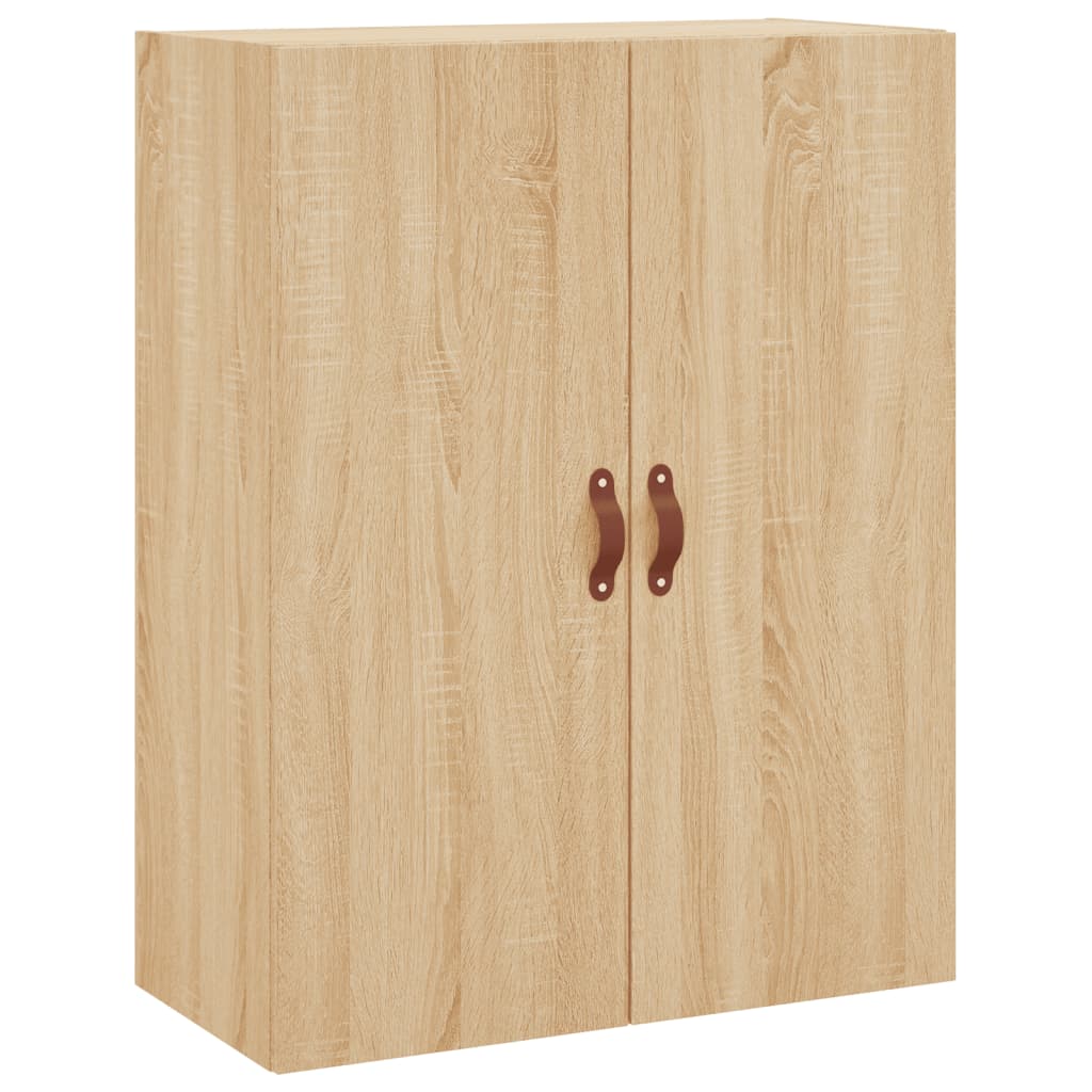 vidaXL Wall Mounted Cabinet Sonoma Oak 69.5x34x90 cm