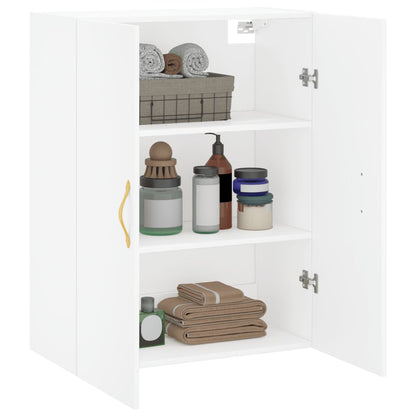 vidaXL Wall Mounted Cabinet White 69,5x34x90 cm