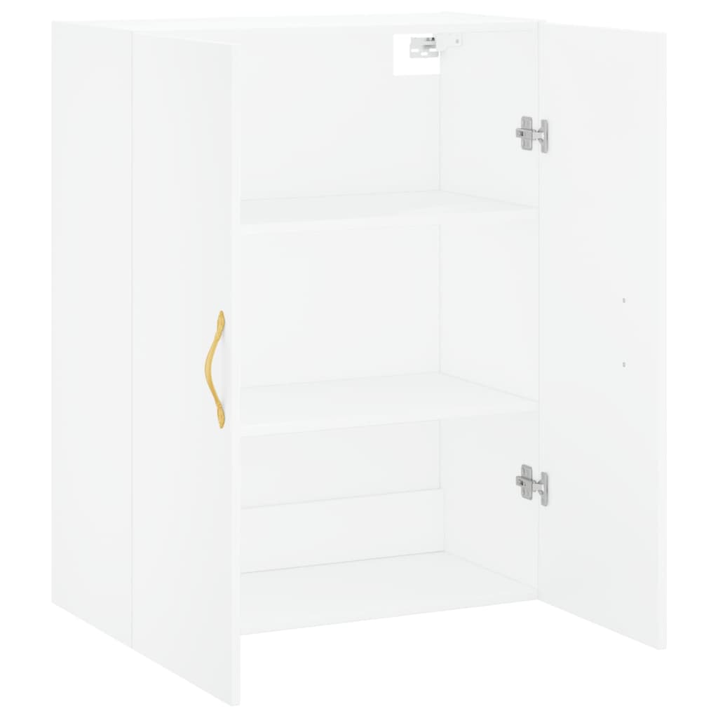 vidaXL Wall Mounted Cabinet White 69,5x34x90 cm