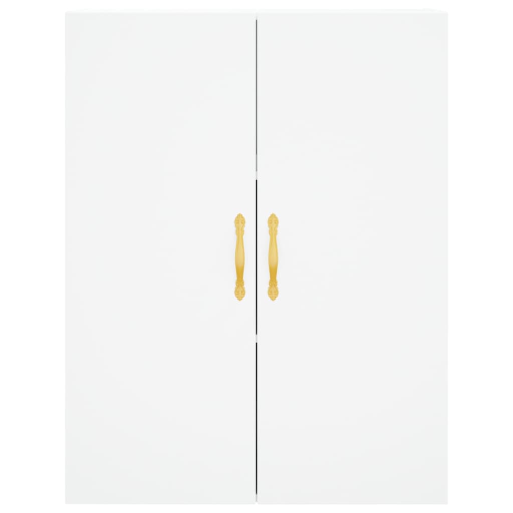 vidaXL Wall Mounted Cabinet White 69.5x34x90 cm