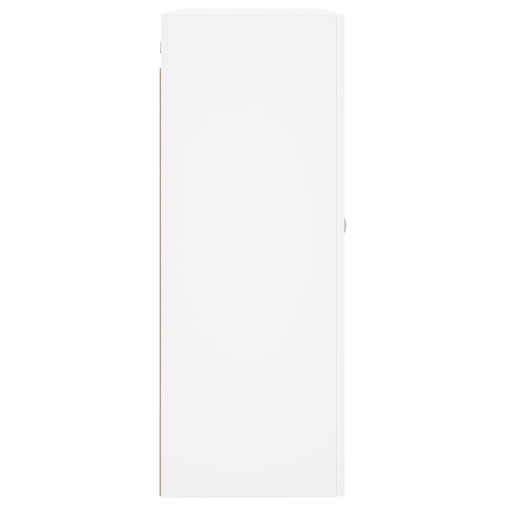 vidaXL Wall Mounted Cabinet White 69,5x34x90 cm