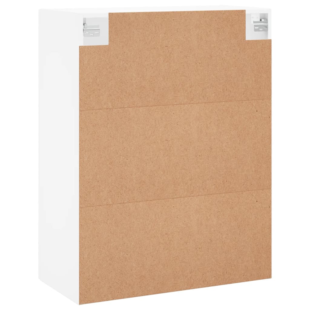 vidaXL Wall Mounted Cabinet White 69,5x34x90 cm