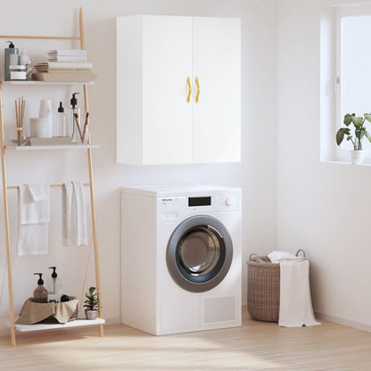 vidaXL Wall Mounted Cabinet White 69.5x34x90 cm