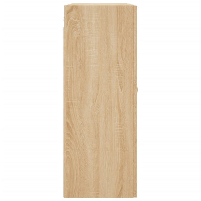 vidaXL Wall Mounted Cabinet Sonoma Oak 69,5x34x90 cm