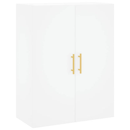 vidaXL Wall Mounted Cabinet White 69.5x34x90 cm