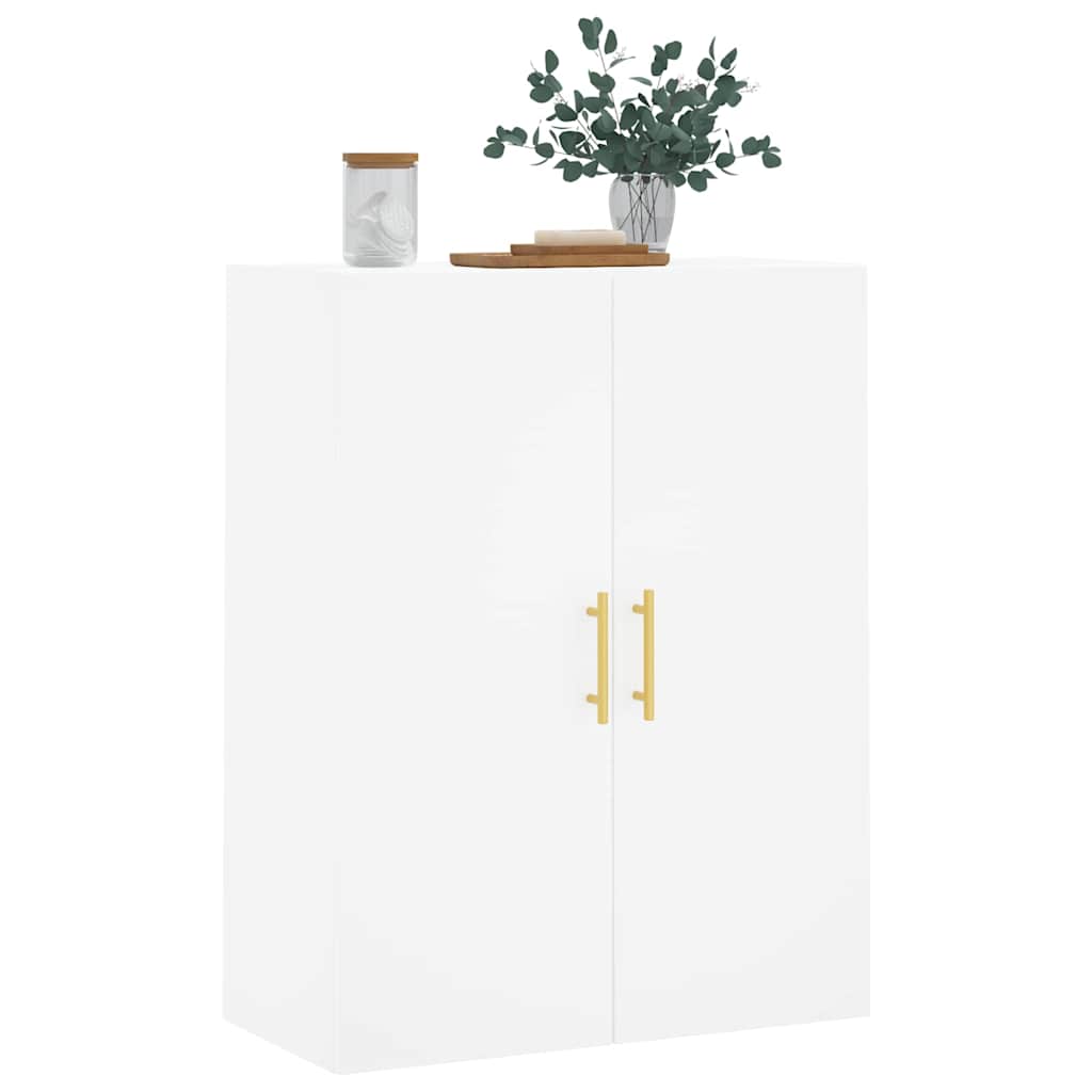 vidaXL Wall Mounted Cabinet White 69,5x34x90 cm