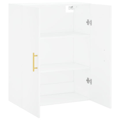 vidaXL Wall Mounted Cabinet White 69.5x34x90 cm