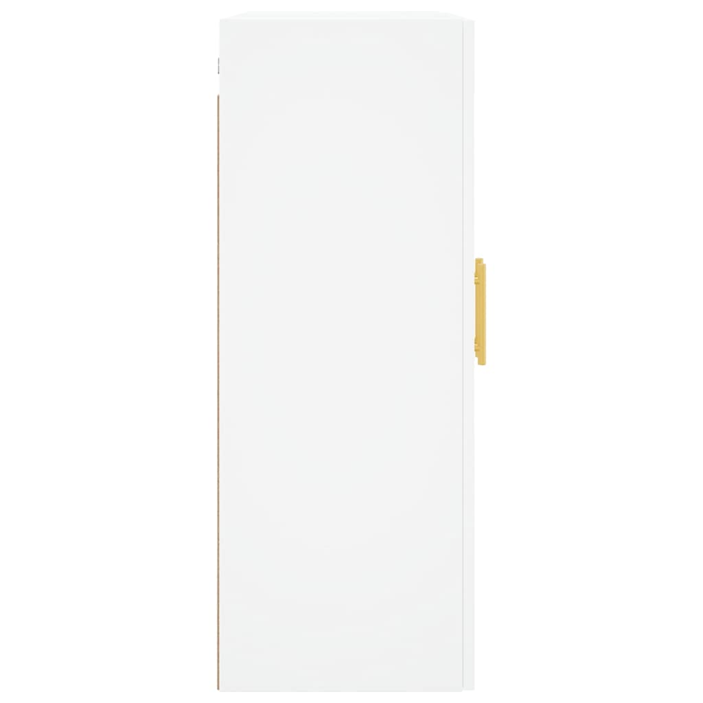 vidaXL Wall Mounted Cabinet White 69,5x34x90 cm