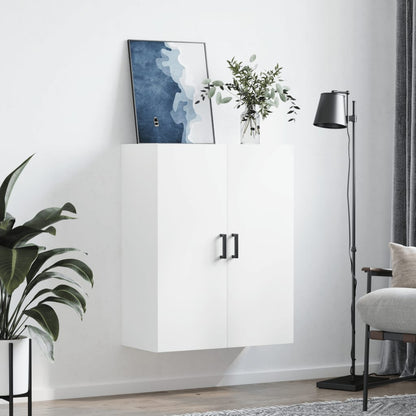 vidaXL Wall Mounted Cabinet White 69.5x34x90 cm