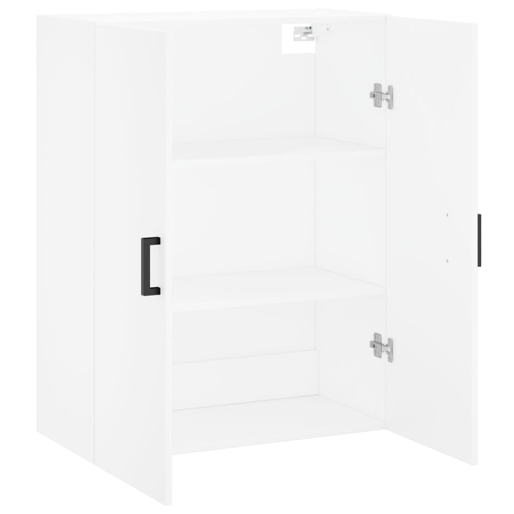 vidaXL Wall Mounted Cabinet White 69,5x34x90 cm