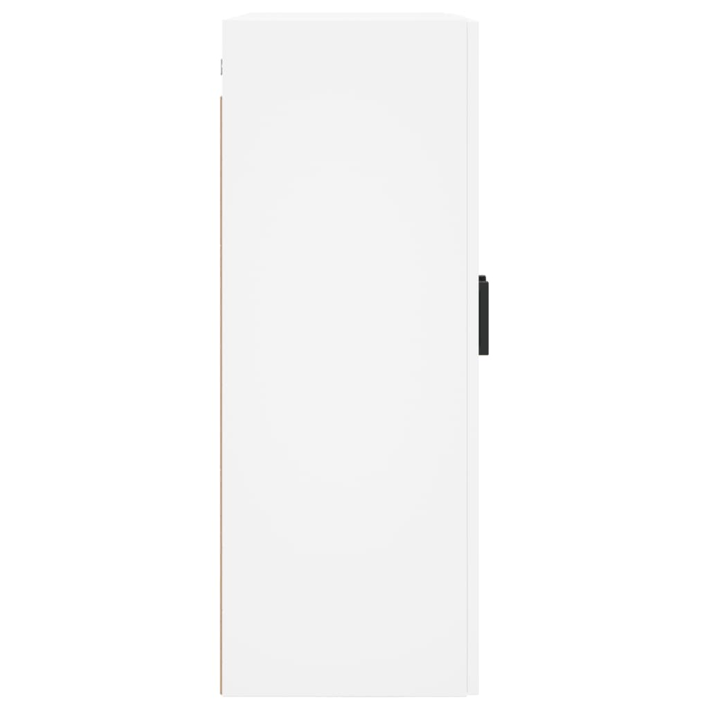 vidaXL Wall Mounted Cabinet White 69.5x34x90 cm