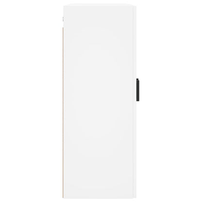 vidaXL Wall Mounted Cabinet White 69,5x34x90 cm