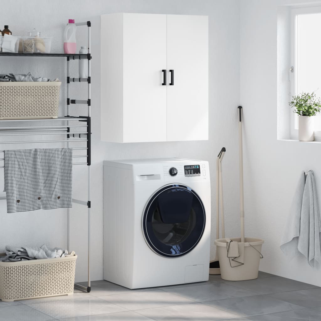 vidaXL Wall Mounted Cabinet White 69,5x34x90 cm