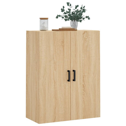 vidaXL Wall Mounted Cabinet Sonoma Oak 69.5x34x90 cm