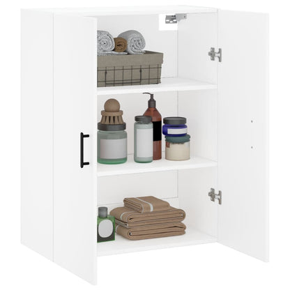 vidaXL Wall Mounted Cabinet White 69,5x34x90 cm