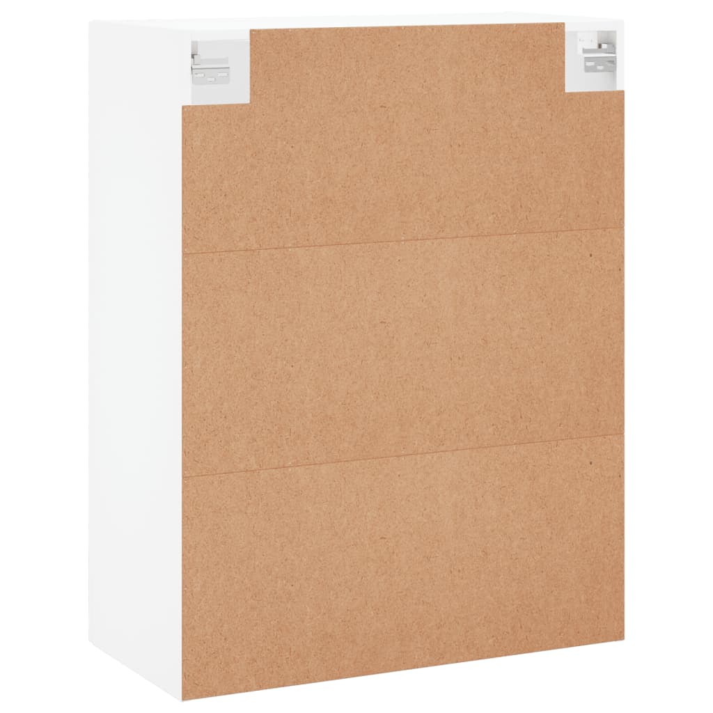 vidaXL Wall Mounted Cabinet White 69,5x34x90 cm