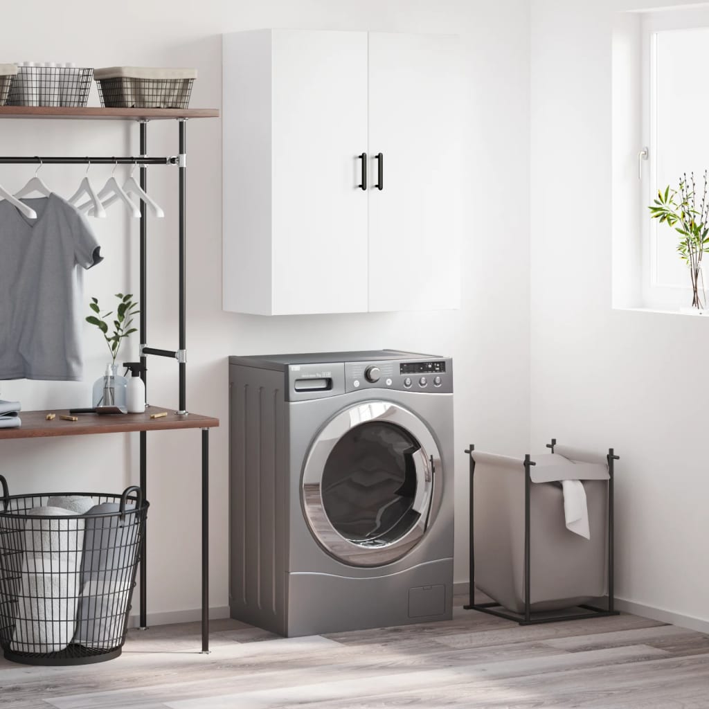 vidaXL Wall Mounted Cabinet White 69,5x34x90 cm