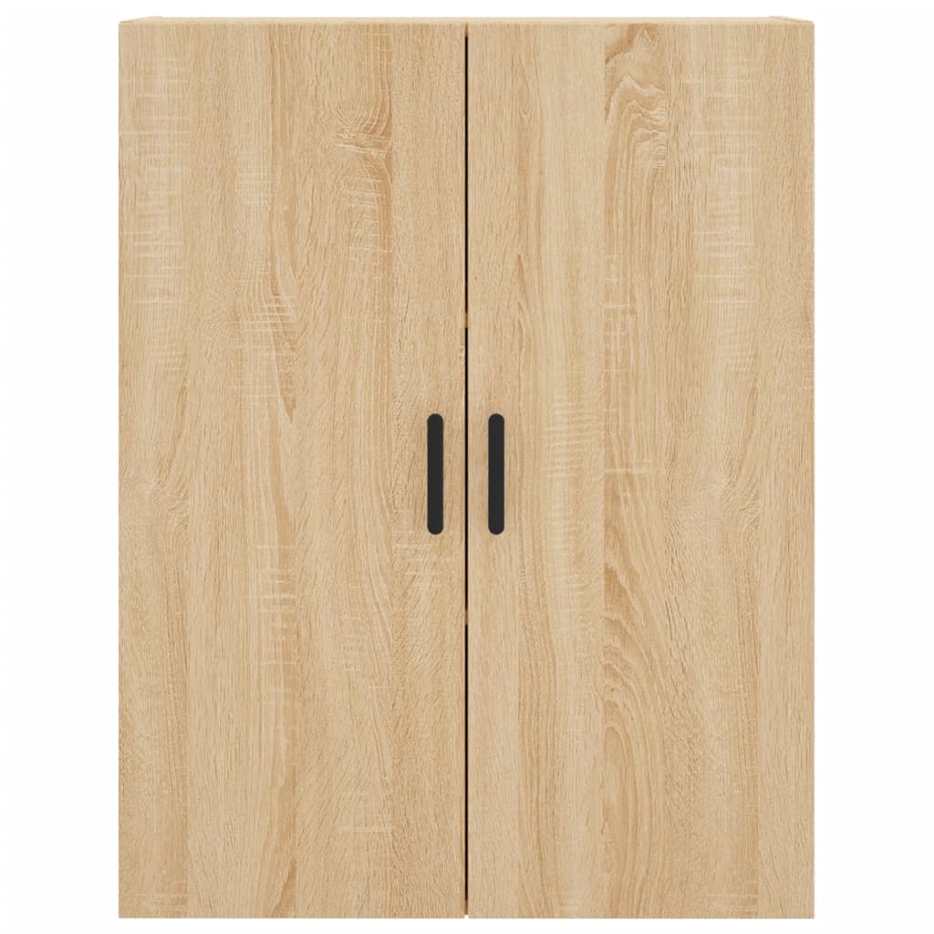 vidaXL Wall Mounted Cabinet Sonoma Oak 69,5x34x90 cm